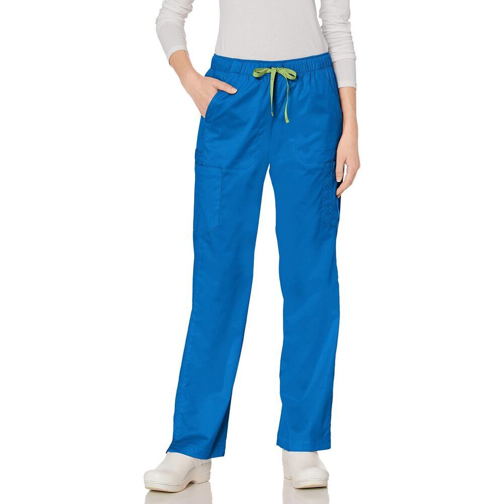 Vera Bradley Florence Royal Blue Cargo Pants Petite‎ XL Lounge Travel Style